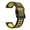 Black Yellow, variant on 20mm Silicone Watch Band Compatible with Garmin Forerunner 645 Music, 1-Pack