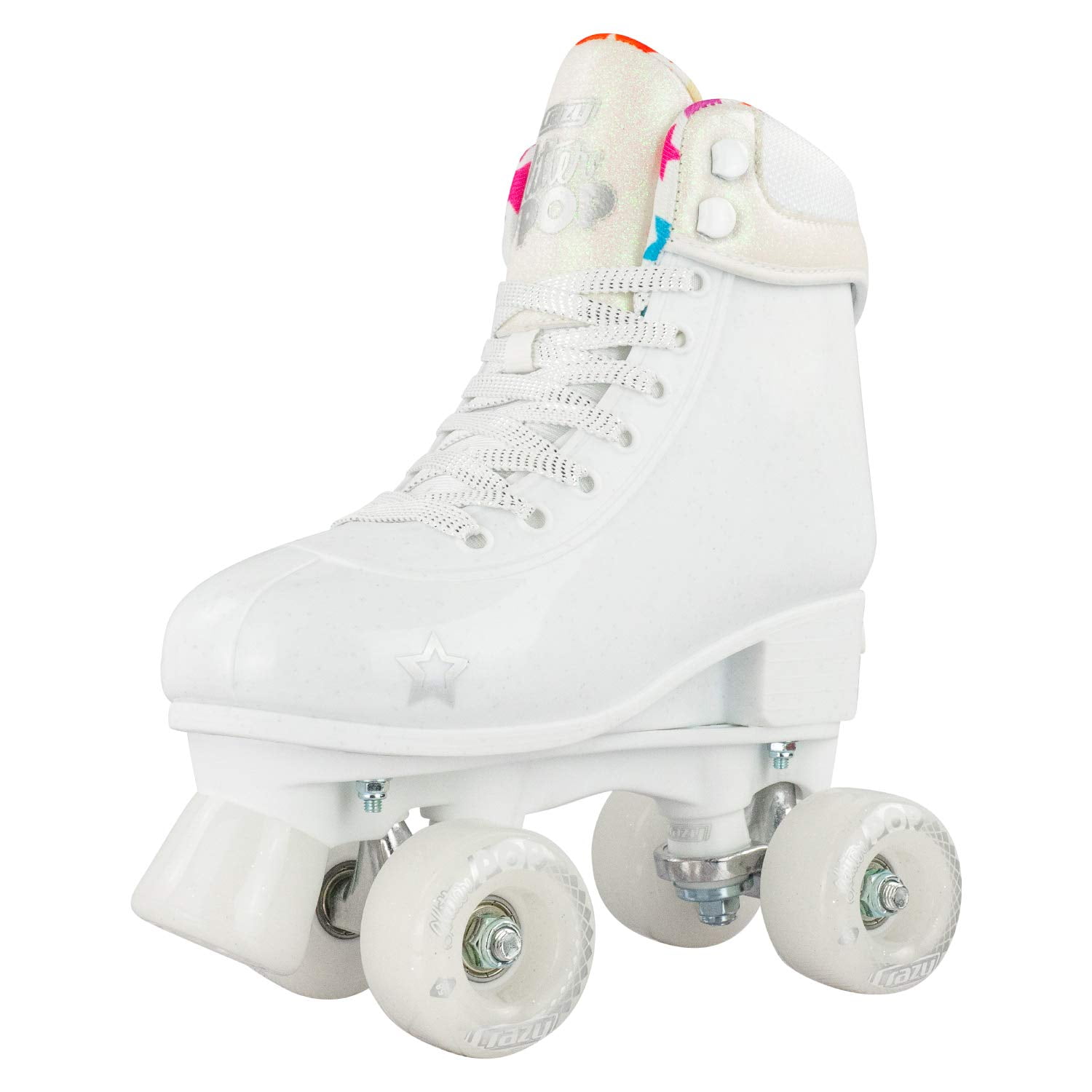 Glitter Pop Adjustable Roller Skates by Crazy Skates