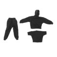 thumbnail image 4 of Yiju-Conjunto de sudadera para hombre 3X 1:12, figura a escala 1/12, ropa para muñeca, pantalones traje con capucha, disfraz para figura de acción de 6 pulgadas, ropa de juguete, 4 of 5