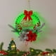 thumbnail image 3 of Naiovety Las decoraciones navideñas de plástico iluminan la navideña LED para el hogar con lámpara Kits de decoración para fiestas flor de Oro, 3 of 6
