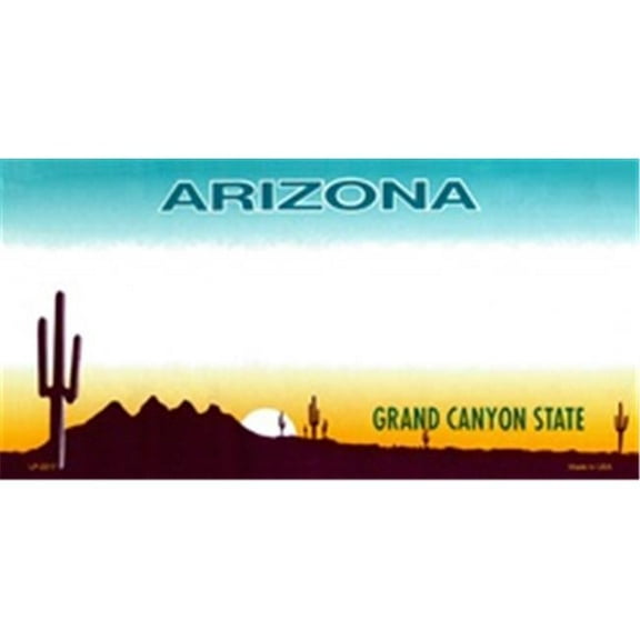 Arizona State Background Blanks Flat- Automotive License Plates Blanks for Customizing