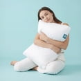 thumbnail image 6 of Sleepgram Bed Support Sleeping Pillows with Inserts, King Size (2 Pack), 6 of 15