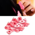 thumbnail image 2 of Yinanstore / Small Large Size/ Heatless/ No Clip/ Perm Rods Perming Curlers Curly Wavy Rod for Beauty Hairdressing Styling Hair - Pink, 2 of 8
