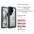 thumbnail image 6 of Casetego Magnetic Case for Samsung Galaxy S25 Ultra,IP68 Waterproof Case,Built-in 9H Screen Protector & Camera Protector [Compatible with MagSafe] [Military Dustproof] Full Shockproof Phone Cover, 6 of 7