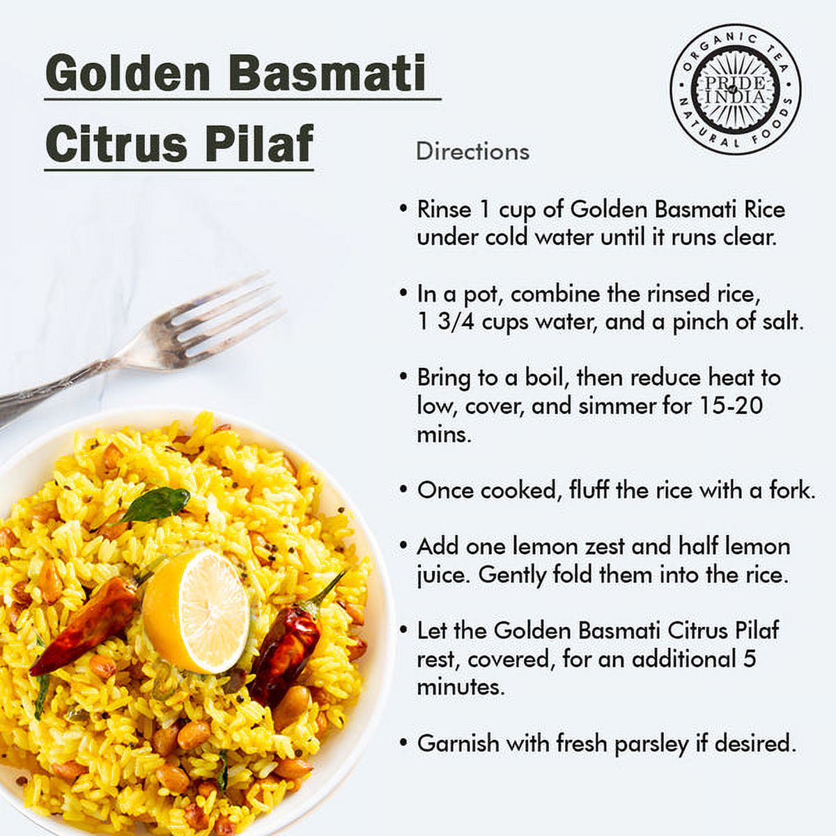 Pride of India - Pack of 6 - Golden Parboiled Basmati Rice, Extra Long Grain Sella Rice, 3 lbs Jar, Gluten-Free