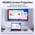 thumbnail image 7 of ORICO 8in1 USB C Laptop Docking Station & VGA Multi-USB PD100W SD&TF Audio, 7 of 7