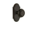 thumbnail image 2 of Grandeur Arcpar_Psg_234 Arc Solid Brass Passage Door Knob Set - Grey, 2 of 6