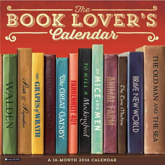 Book Lovers 2016 Calendar