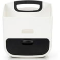 Ubbi Diaper Storage Caddy and Changing Mat, Black