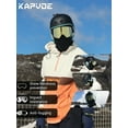 thumbnail image 2 of KAPVOE Ski Goggles Photochromic & Color - Anti-fog Magnetic Flip-Up Lens OTG UV400 Protection Helmet Compatible, 2 of 6