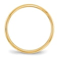 thumbnail image 4 of 10k Yellow Gold 2mm Half Round Wedding Band Size 5.5 1HR020, 4 of 5