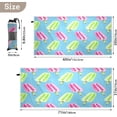 thumbnail image 3 of Coolnut Beach Towels Ice Cream Camping Towels Green Colorful Sand Free Beach Towel, 30"x60" Large Beach Towels Quick Dry Bath Travel Towels Pool Yoga Beach Mat for Men Women, 3 of 6