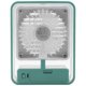 thumbnail image 5 of Ventilador de escritorio personal con niebla, luz LED de noche, ventilador de niebla eléctrico, ventilador portátil recargable por USB verde, 5 of 5