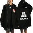 thumbnail image 1 of Sudaderas Y2k de los años 90 con cremallera de Minnie, sudaderas con capucha de Mickey Mouse y Disney, chaqueta Harajuku para mujer, ropa de calle de dibujos animados Unisex, 1 of 1