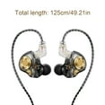 thumbnail image 3 of Deeply Bass Boosting 3.5mm Wire Headphones In Ear Earphone Featuring In Line Control Mics And Durability Construction, 3 of 15