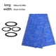 thumbnail image 5 of Yuarrent Sling silla tela de repuesto funda protectora transpirable colorido Universal resistente al desgaste lavable Protector al aire libre Juegos de muebles de jardín Azul Yuarrent HA065374-01, 5 of 6