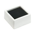 thumbnail image 2 of 100 Gem Jars - White Square Glass Top with 2-Sided Foam Insert Gemstones Jewelry Display, 2 of 4