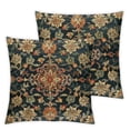 thumbnail image 2 of HENGT William Morris Vintage Floral Throw Pillow Covers Home Art Deco Pillowcase Square Pillow Case Cushion Cover for Bed Sofa Living Room Car Indoor and Outdoor 2 pcs, 2 of 6