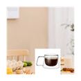 thumbnail image 3 of Double Walled Coffee Mug,Set of 2 Coffee Cups with Handle, Dishwasher Safe & Heat ,for Clear Mug for Transparent Glass, 3 of 6