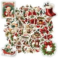 thumbnail image 4 of 35pcs Retro Angel Stickers Christmas Kids Stickers Gift Pack for Laptop Suitcase Fridge, 4 of 9