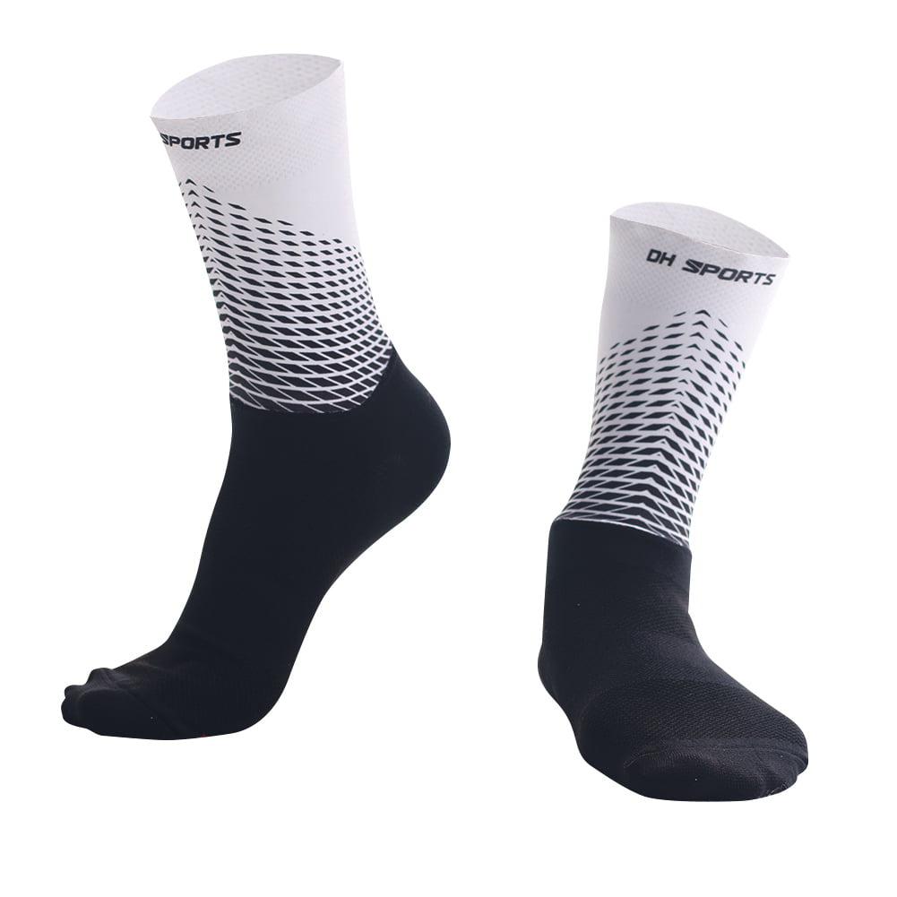 Cycling Socks Mountain Bike Sport Racing Compression Anti Slip Outdoor Footwear 
