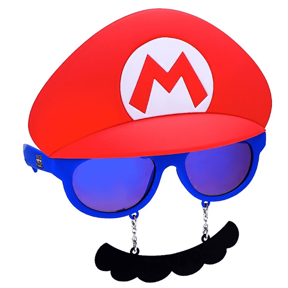 Lentes disfraz Mario Bros Nintendo Creativakids Lentes disfraz