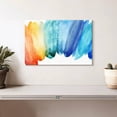thumbnail image 2 of Elephant Stock Burst Of Rainbow Wall Art - Horizontal Canvas Wall Art - Living Room Wall Decor - Abstract Canvas - Blue And Teal Decor By Eva Watts - 12" x 8", 2 of 8
