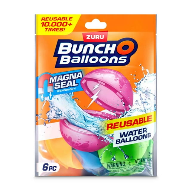 ZURU BUNCH O BALLONS Globos de agua reutilizables 6