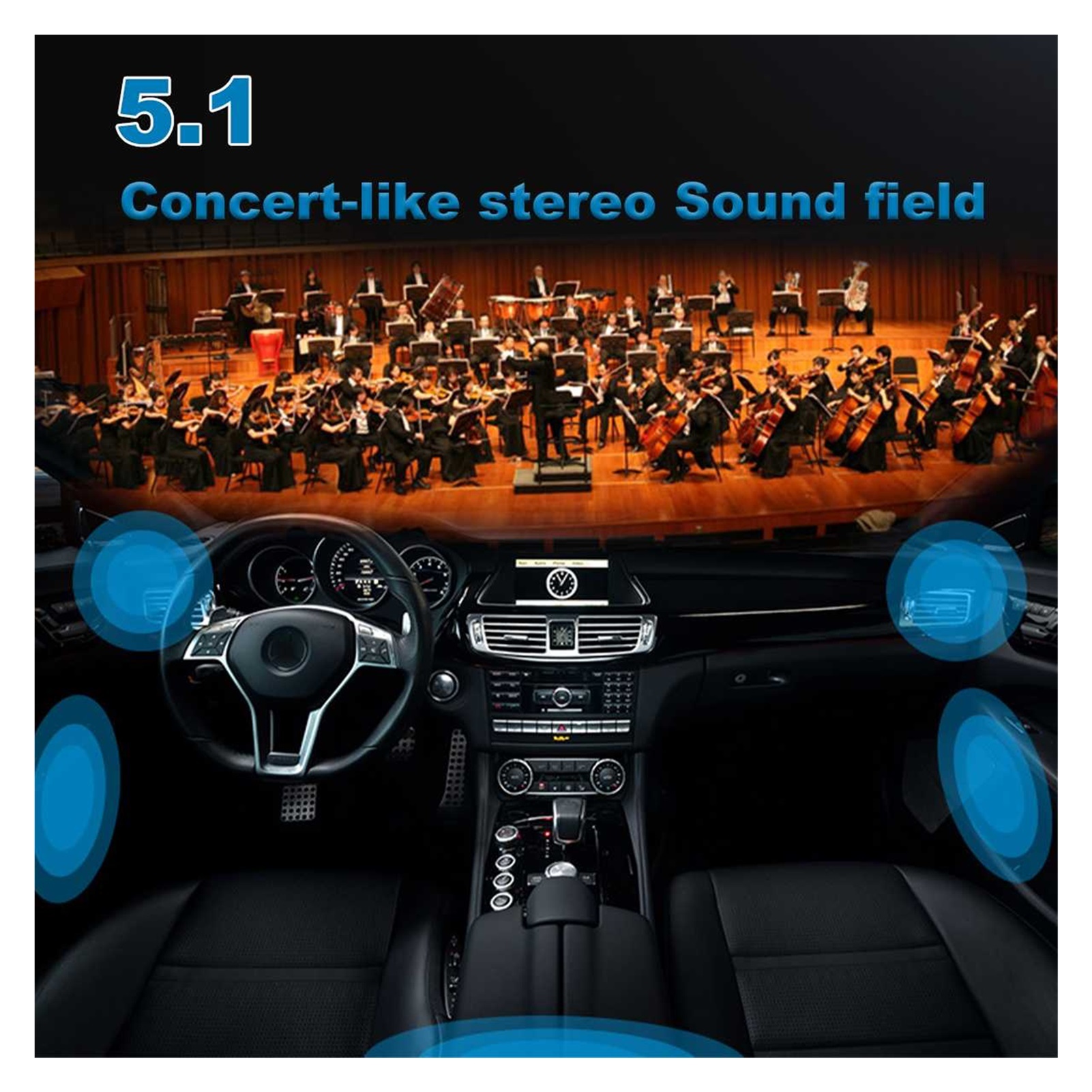 7-Band Subwoofer Amplifier Board DC 11-15V Car Power Audio Stereo Amplifier Board Bass AMP AUX ,Scalable Fun