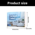 thumbnail image 5 of 40 Sheets Laundry Sheets Dissolving Detergent Sheets for Home and Travel Use, 5 of 9