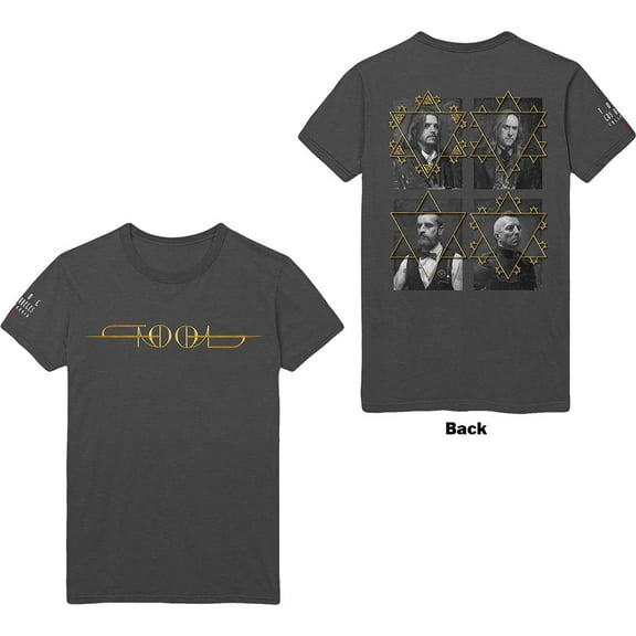 Men's Tool Full Portraits T-shirt Large Grey
