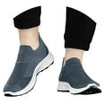 thumbnail image 3 of Womens Sneakers Comfortable Dates Slip On Design With Full Toe Coverage Year Round Use Womens Running Shoes Grey 40, 3 of 9