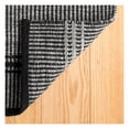 thumbnail image 2 of Dash & Albert Malta Handwoven Wool Rug, 5' x 8', Black, 2 of 7