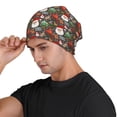 thumbnail image 3 of Rocae Merry Christmas for Beanies Hats for Men Women Warm Chunky Knit Hats Winter Adult Milk Silk Knitted Beanie, 3 of 7
