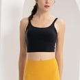 thumbnail image 5 of Bibifish Womens Fitness Bra Light Support Thin Strappy Full Coverage bra Soft Moisture-wicking for Yoga Daily Workout Practical Fitness Bra, 5 of 8