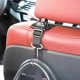 thumbnail image 4 of WORGEOUS 2 uds. Ganchos para asiento de coche, gancho para reposacabezas de asiento automotriz, gancho oculto para reposacabezas de vehículo para billetera, 4 of 7