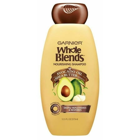 Garnier Whole Blends Shampoo Avocado Oil 12.5 Ounce 369ml