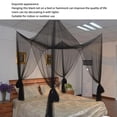 thumbnail image 3 of Red de Cama de Insectos, Poliéster Liviano 4 Esquinas de la Cama de la Cama Para Al Aire Libre, 3 of 7