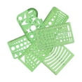 thumbnail image 7 of 11Pcs Geometric Drawing Templates Stencils Clear Measuring Template Rulers Geometric Shape Drawing Template For Drafting, 7 of 7