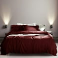 thumbnail image 4 of Juego de sábanas SONORO KATE Super Soft Microfiber 1800TC (Borgoña), 4 of 7