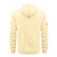 thumbnail image 4 of ZCFZJW Fashion Mens Cargo Hooded Sweatshirts Half Zip up Casual Long Sleeve Drawstring Hoodie Tops Lightweight Comfy Sport Outwear Coat with Pocket Khaki L, 4 of 7