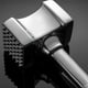 thumbnail image 1 of Professional Meat Tenderizer, Meat Mallet Hammer Stainless Steel Double Sided Meat Tenderizer, Steak, 1 of 5