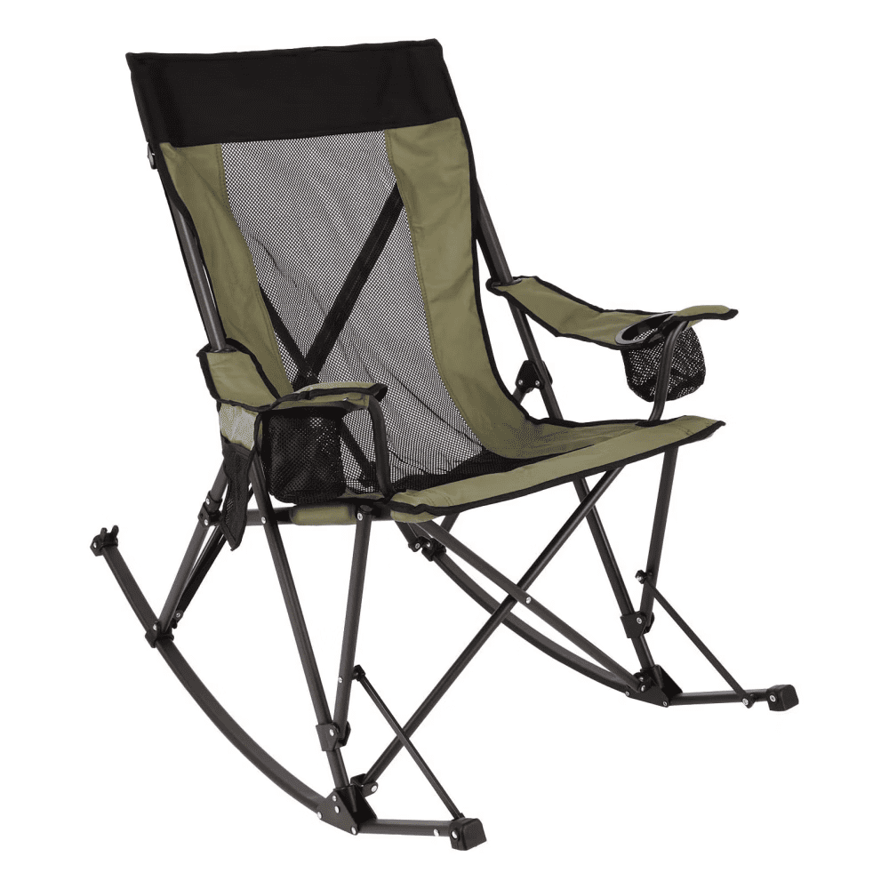 Rythcraft Rocking camping chair luxury upholstered recliner oversized