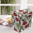 thumbnail image 3 of Floral Stand Mixer Cover, Close up View of Blooming Poppy Flowers and Leaves, Kitchen Appliance Organizer Bag Cover with Pockets, 5 Quarts, Vermilion Lime Green, by Ambesonne, 3 of 4