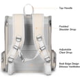thumbnail image 3 of Mochila para gatos SsawCasa, tamaño grande, para mascotas de hasta 7 kg, color beige, 3 of 8