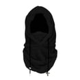 thumbnail image 3 of lionlar Ski Adjustable Drawstring Cap Balaclava Hat for Motorbike Hiking Riding Black, 3 of 9