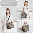 thumbnail image 6 of OBREWU Pioneer Flower Womens Lunch Box for Work,Insulated Large Pioneer Flower Lunch Bag for Women,Loncheras Para Mujer,Leakproof Adult Lunch Bag for Work,Beach,Travel,Picnic,Camping, 6 of 7