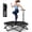 Black, variant on EAST MOUNT 42" Foldable Mini Trampoline for Adults, No Assembly Ultra Quiet Fitness Rebounder with Adjustable Handle, 450LBS Capacity Low Impact Exercise Trampoline for Home Gym Apartment