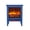 Aqua Blue, variant on BOFANG 14.2 in x 18 in 5000 BTU Electric Indoor Fireplace,Black