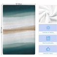 thumbnail image 5 of Blue Beach Gradient Kitchen Towels Set of 3, Boho Sea Waves Ombre Abstract Soft Microfiber Dish Towels, Absorbent Quick-Dry Washable Dishcloths for Kitchen Cleaning, Drying Dishes, 18x28 Inches, 5 of 9